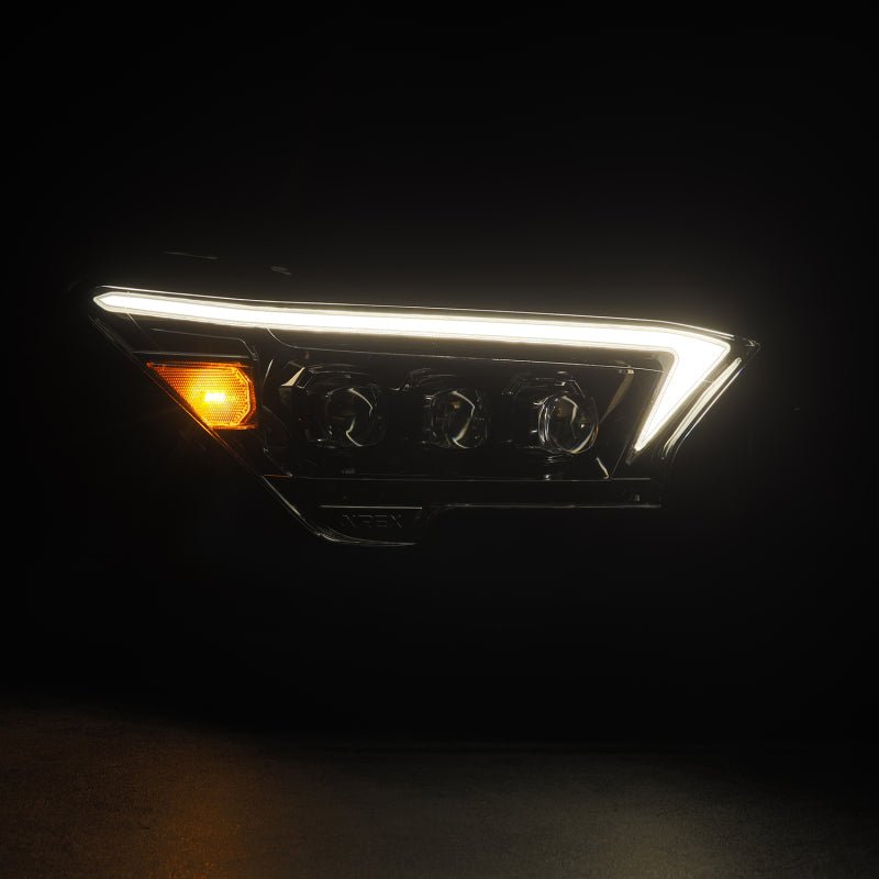 AlphaRex 2024+ Toyota Tacoma NOVA - Series LED Projection Headlights with Sequential Signal and Daytime Running Lights - Alpha - Blk | arx880332 - JDMuscleSPK850732