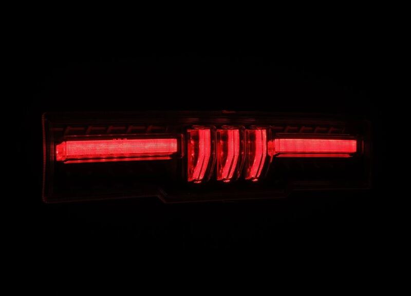 AlphaRex 21 - 24 Toyota GR86 / 21 - 24 Subaru BRZ NOVA - Series Prismatic LED Fourth Brake Light Blk Smoke - JDMuscleSPKarx220050