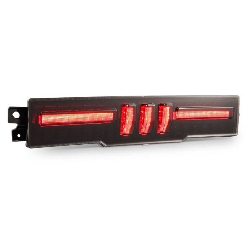 AlphaRex 21 - 24 Toyota GR86 / 21 - 24 Subaru BRZ NOVA - Series Prismatic LED Fourth Brake Light Blk Smoke - JDMuscleSPKarx220050