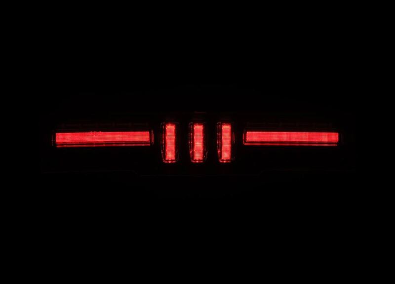 AlphaRex 21 - 24 Toyota GR86 / 21 - 24 Subaru BRZ NOVA - Series Prismatic LED Fourth Brake Light Blk Smoke - JDMuscleSPKarx220050