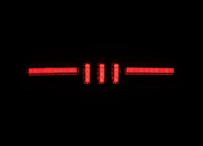 AlphaRex 21 - 24 Toyota GR86 / 21 - 24 Subaru BRZ NOVA - Series Prismatic LED Fourth Brake Light Blk Smoke - JDMuscleSPKarx220050