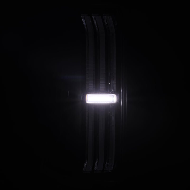 AlphaRex 24 - 25 Toyota Tacoma NOVA - Series LED Prismatic Tail Lights - Black - JDMuscleSPKarx679020