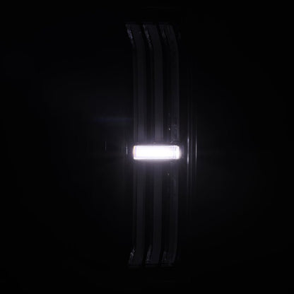 AlphaRex 24 - 25 Toyota Tacoma NOVA - Series LED Prismatic Tail Lights - Black - JDMuscleSPKarx679020