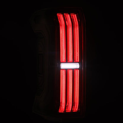 AlphaRex 24 - 25 Toyota Tacoma NOVA - Series LED Prismatic Tail Lights - Black - JDMuscleSPKarx679020