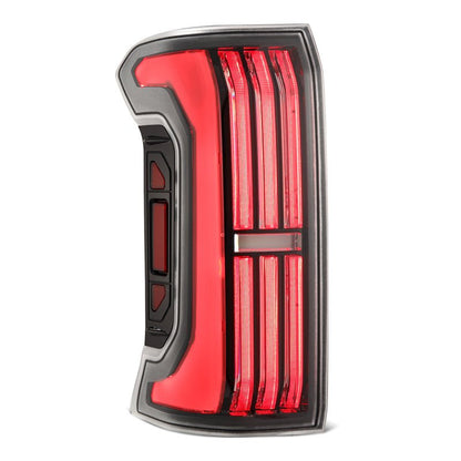 AlphaRex 24 - 25 Toyota Tacoma NOVA - Series LED Prismatic Tail Lights - Black - JDMuscleSPKarx679020