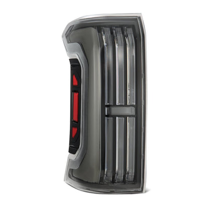 AlphaRex 24 - 25 Toyota Tacoma NOVA - Series LED Prismatic Tail Lights - Black - JDMuscleSPKarx679020