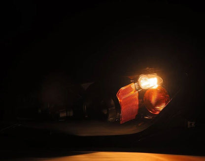 AlphaRex 99 - 09 Honda S2000 LUXX - Series Projector LED Headlights - Alpha - Black - JDMuscleSPKarx880270