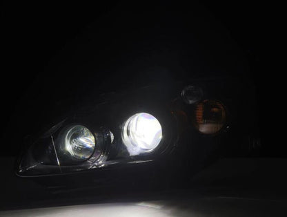 AlphaRex 99 - 09 Honda S2000 LUXX - Series Projector LED Headlights - Alpha - Black - JDMuscleSPKarx880270