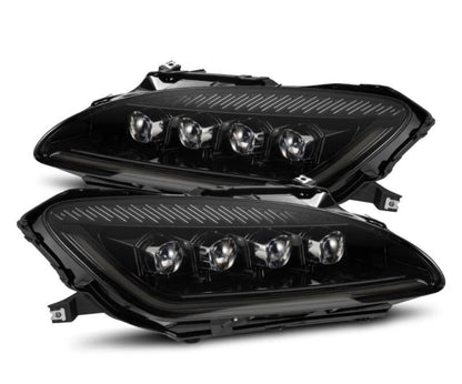 AlphaRex 99 - 09 Honda S2000 NOVA - Series Projector LED Headlights - Alpha - Black - JDMuscleSPKarx880272