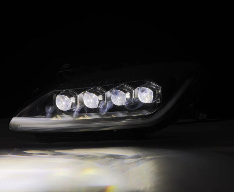 AlphaRex 99 - 09 Honda S2000 NOVA - Series Projector LED Headlights - Black - JDMuscleSPKarx880273