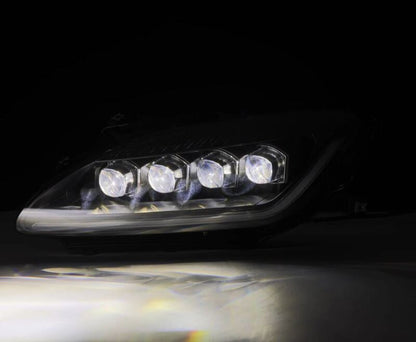 AlphaRex 99 - 09 Honda S2000 NOVA - Series Projector LED Headlights - Black - JDMuscleSPKarx880273