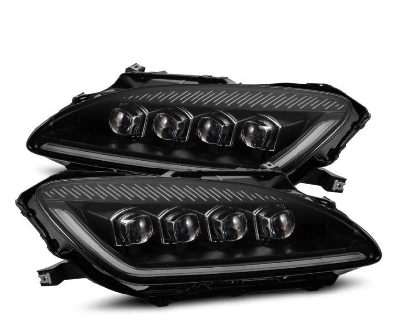 AlphaRex 99 - 09 Honda S2000 NOVA - Series Projector LED Headlights - Black - JDMuscleSPKarx880273