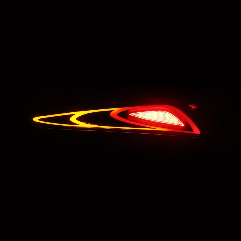 AlphaRex LUXX - Series FT - 1 Style LED Tail Lights for 2020 - 2024 Toyota Supra – Alpha - Black | arx609021 - JDMuscleSPK837080