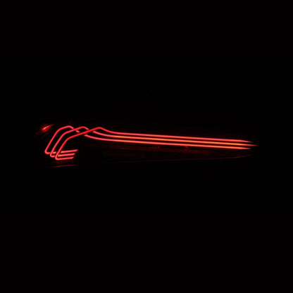 AlphaRex LUXX - Series Laser Style LED Tail Lights for 2020 - 2024 Toyota Supra – Black Finish | arx609010 - JDMuscleSPK837077