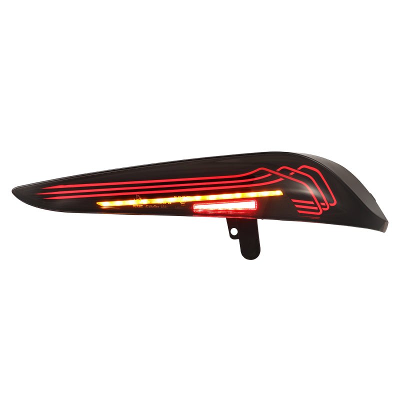 AlphaRex LUXX - Series Laser Style LED Tail Lights for Toyota Supra 2020 - 2024 - Alpha - Black | arx609020 - JDMuscleSPK837076