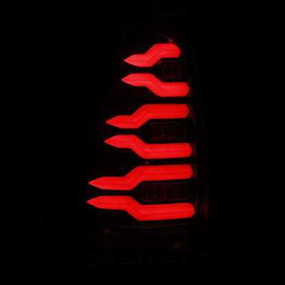 AlphaRex LUXX Series LED Tail Lights for 2003 - 2009 Toyota 4Runner - Black | arx690070 - JDMuscleSPK842521