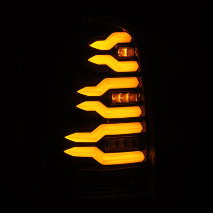 AlphaRex LUXX Series LED Tail Lights for 2003 - 2009 Toyota 4Runner - Black | arx690070 - JDMuscleSPK842521