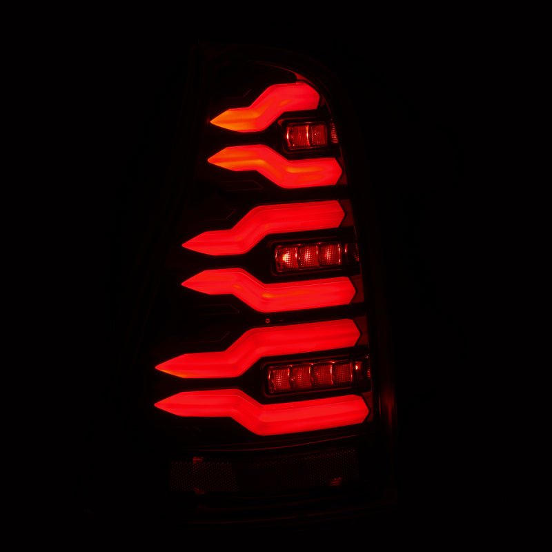 AlphaRex LUXX Series LED Tail Lights for 2003 - 2009 Toyota 4Runner - Black | arx690070 - JDMuscleSPK842521
