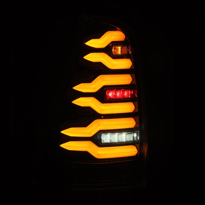 AlphaRex LUXX Series LED Tail Lights for 2003 - 2009 Toyota 4Runner - Black | arx690070 - JDMuscleSPK842521