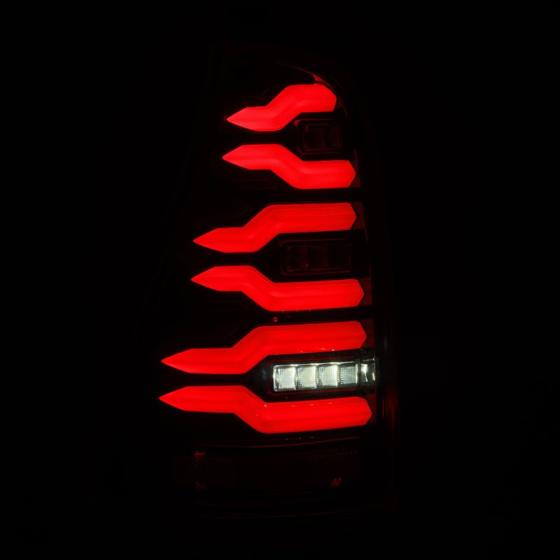 AlphaRex LUXX Series LED Tail Lights for 2003 - 2009 Toyota 4Runner - Black | arx690070 - JDMuscleSPK842521