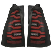 AlphaRex LUXX - Series LED Tail Lights for Toyota 4Runner 2003 - 2009 - Black and Red | arx690080 - JDMuscleSPK847429