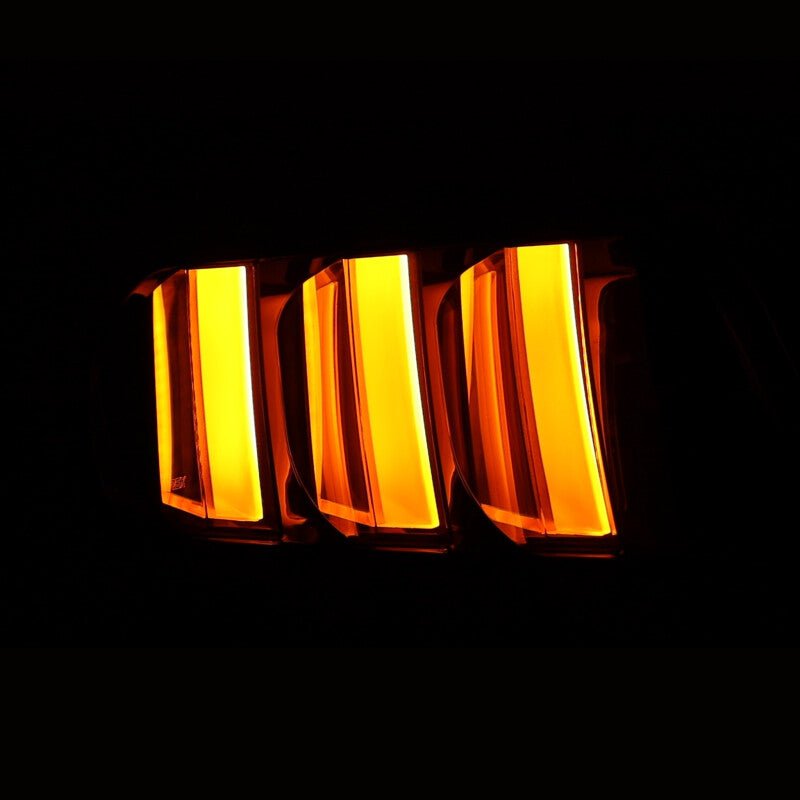 AlphaRex Nova Series Prismatic LED Tail Lights for 2015 - 2016 Ford Mustang - Alpha - Black | arx655010 - JDMuscleSPK706995