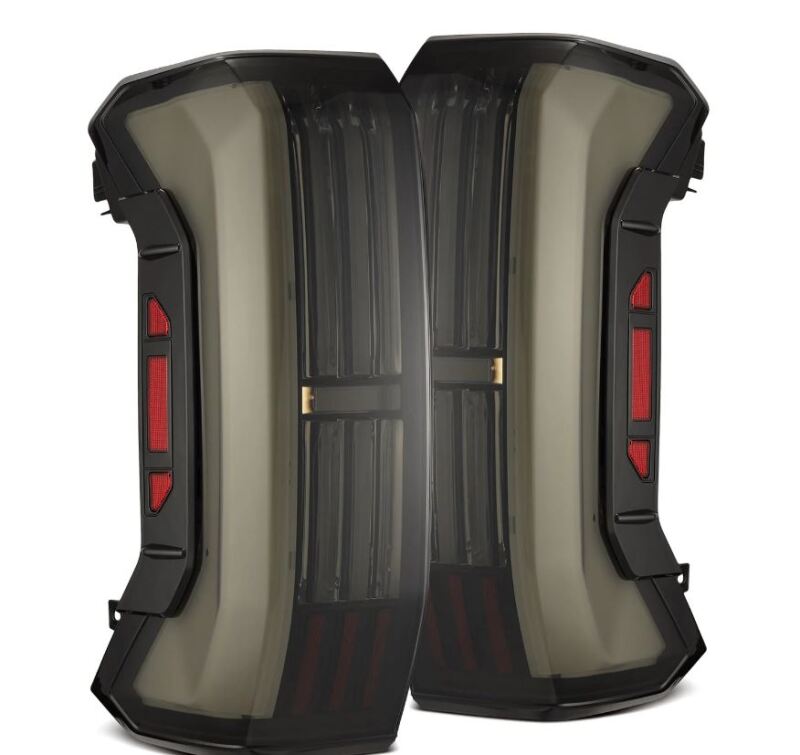 AlphaRex Nova - Series Prismatic LED Tail Lights for 2022 - 2023 Toyota Tundra – Alpha - Black | arx673001 - JDMuscleSPK802897
