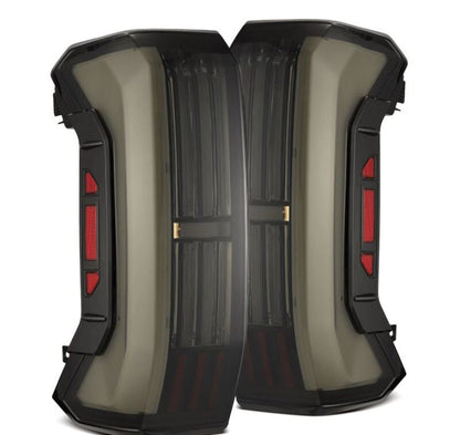 AlphaRex Nova - Series Prismatic LED Tail Lights for 2022 - 2023 Toyota Tundra – Alpha - Black | arx673001 - JDMuscleSPK802897