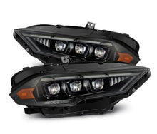 AlphaRex Nova Series Projector Headlights for 2018 - 2019 Ford Mustang – Alpha - Black with Active Light, Sequential Signal, and Switch DRL | arx880263 - JDMuscleSPK619971