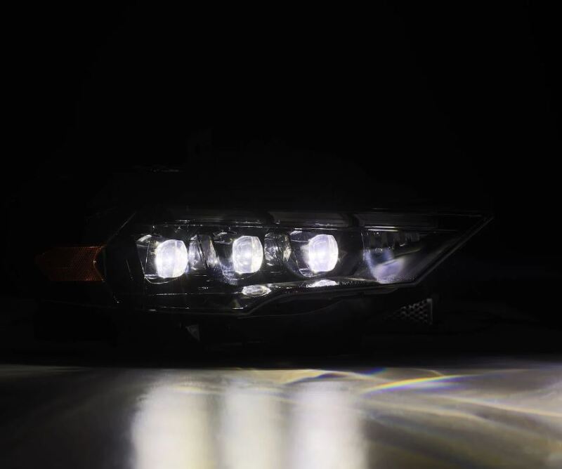 AlphaRex Nova Series Projector Headlights for 2018 - 2019 Ford Mustang – Alpha - Black with Active Light, Sequential Signal, and Switch DRL | arx880263 - JDMuscleSPK619971