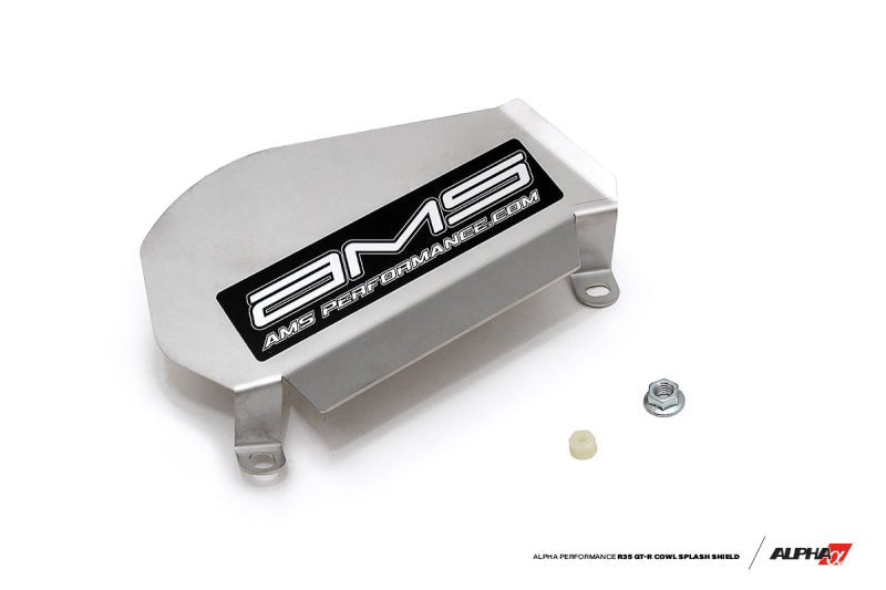 AMS [09-21 GT-R] Alpha Cowl Splash Shield - Black - JDMuscleEngine CoversamsALP.07.06.0001-1