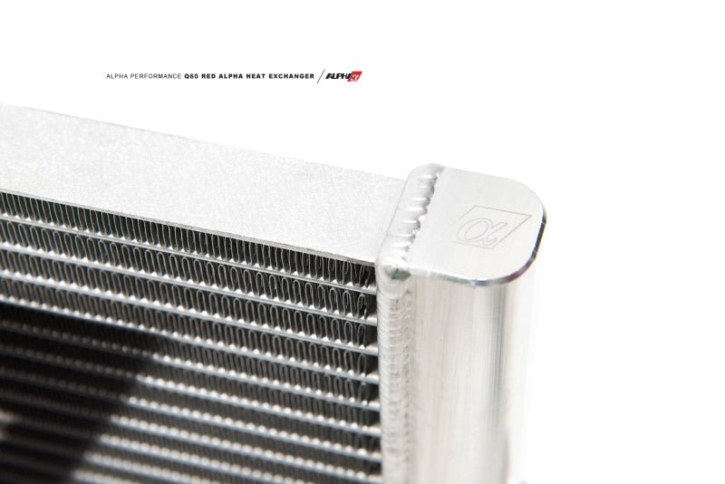 AMS Performance [16-19 Q50 / 17-19 Q60] Alpha Center Heat Exchanger - Black - JDMuscleIntercoolersamsALP.28.02.0002-2