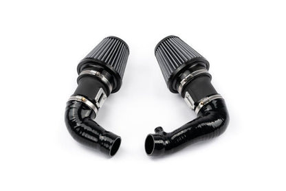 AMS Performance [16-24 Q50/17-22 Q60] 80mm Air Intakes - Black - JDMuscleAir IntakesamsALP.28.08.0003-1