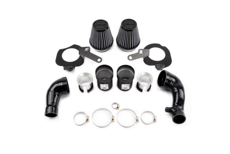 AMS Performance [16-24 Q50/17-22 Q60] 80mm Air Intakes - Black - JDMuscleAir IntakesamsALP.28.08.0003-1