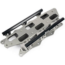AMS Performance 23 - 24 Nissan Z Port Injection Lower Manifold - Gunmetal | AMS.47.08.0001 - 2 - JDMuscleFuel Injectors and AccessoriesamsAMS.47.08.0001-2