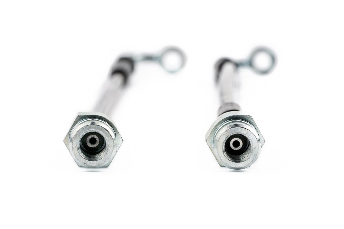 AMS Performance 23 - 24 Nissan Z Stainless Steel Brake Lines | 4 Lines | AMS.47.01.0001 - 1 - JDMuscleBrake LinesamsAMS.47.01.0001-1