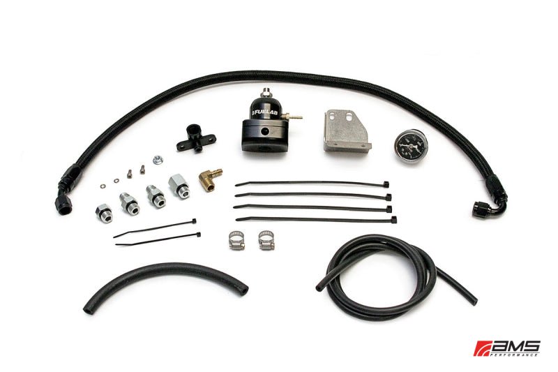 AMS Performance [EVO X] Fuel Pressure Regulator Kit - Black | AMS.04.07.0001 - 1 - JDMuscleFuel Pressure RegulatorsAMS.04.07.0001-1