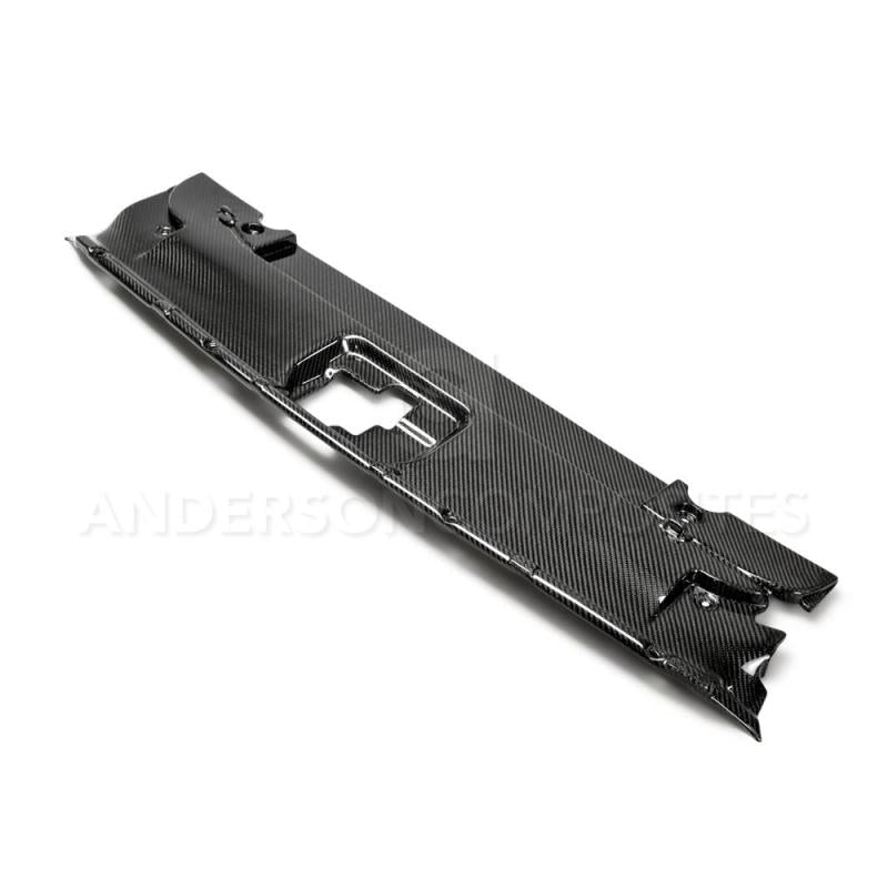 Anderson Composites Carbon Fiber Radiator Cover for 2015 - 2017 Ford Mustang | andAC - CP15FDMU - JDMuscleSPK26051