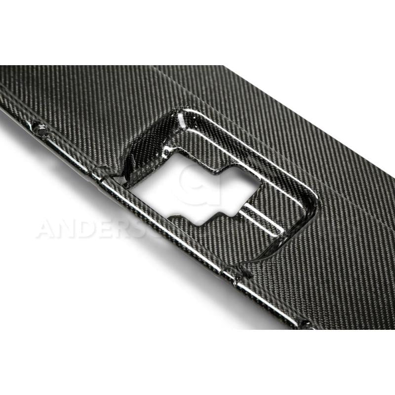 Anderson Composites Carbon Fiber Radiator Cover for 2015 - 2017 Ford Mustang | andAC - CP15FDMU - JDMuscleSPK26051