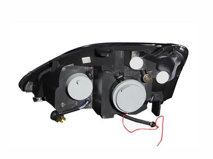 ANZO [02-04 Civic] Projector Headlight Set with Halo - Clear Lens, Black Housing - JDMuscleHeadlight Setsanz121057