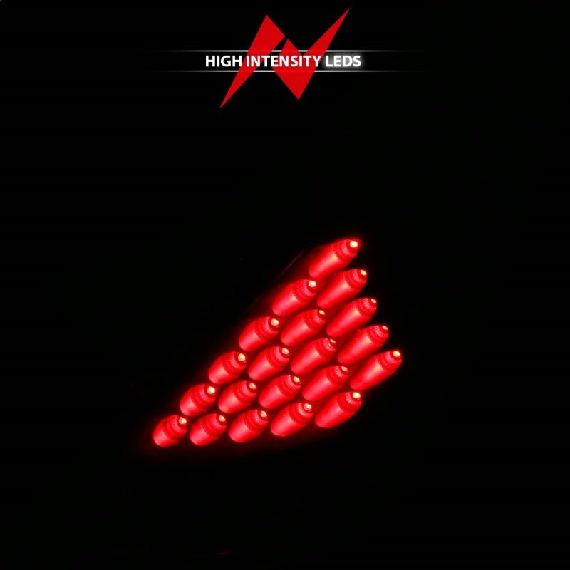 ANZO [03-05 350Z] LED Tail Light Assembly - Clear Lens, Black Housing, Pair - JDMuscleTail Lightsanz321099