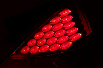 ANZO [03-05 350Z] LED Tail Light Assembly Pair - Red Lens, Black Housing - JDMuscleTail Lightsanz321083