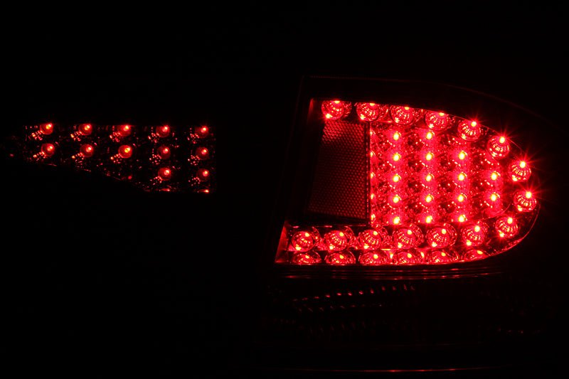 ANZO [06-11 Civic] LED Tail Light Assembly - Clear Lens, Black Housing, Pair - JDMuscleTail Lightsanz321152