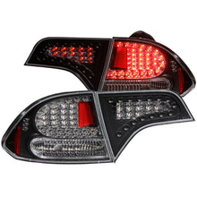 ANZO [06-11 Civic] LED Tail Light Assembly - Clear Lens, Black Housing, Pair - JDMuscleTail Lightsanz321152