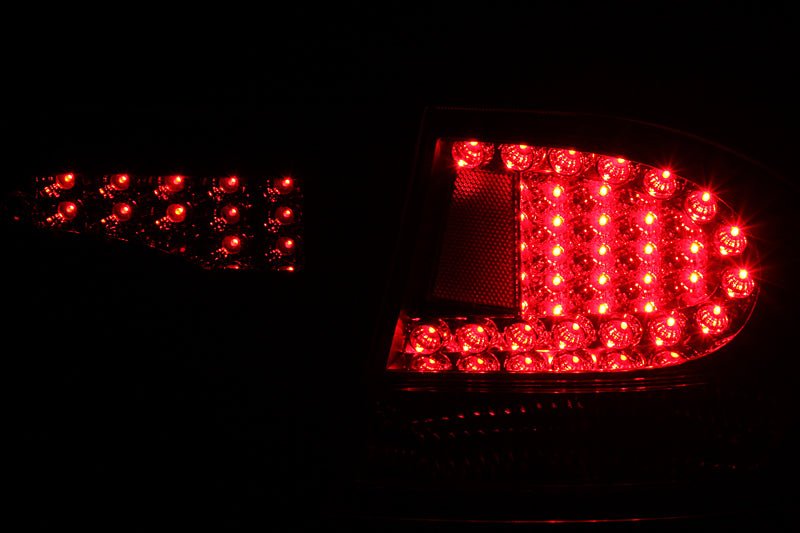 ANZO [06-11 Civic] LED Tail Light Assembly - Clear Lens, Black Housing, Pair - JDMuscleTail Lightsanz321152
