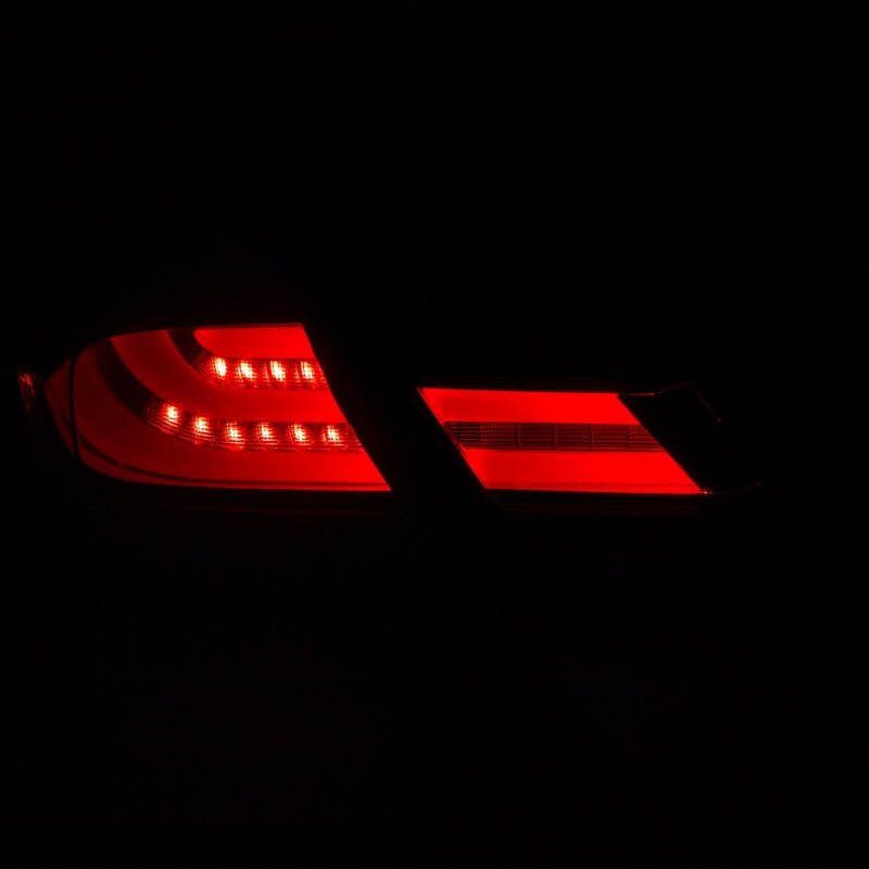 ANZO [13-15 Civic] LED Tail Light Assembly - Clear Lens, Chrome Housing - JDMuscleTail Lightsanz321325