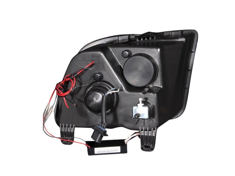 ANZO 2005 - 2009 Ford Mustang Projector Headlights with Halo, Black Housing, CCFL, Pair | anz121166 - JDMuscleSPK104061