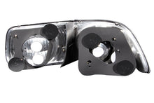 ANZO [96-00 Civic] Tail Light Assembly - Clear Lens, Black Housing, Pair - JDMuscleTail Lightsanz221062