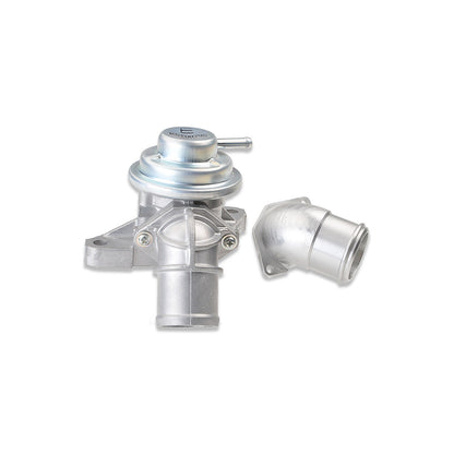 IAG Performance 02-07 WRX / 04-21 STI Replacement Blow Off Valve Elbow Silver | IAG-ENG-5012SL