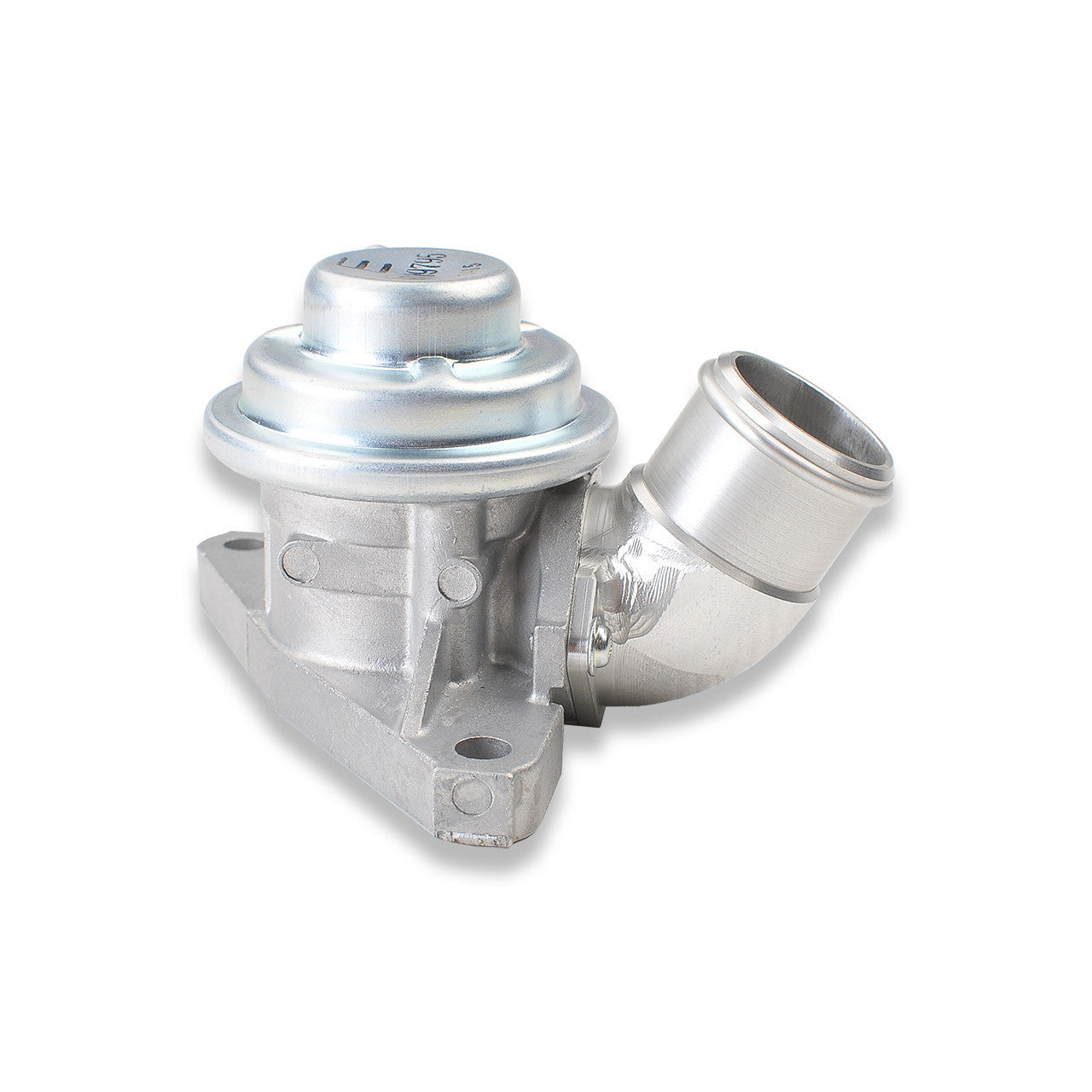 IAG Performance 02-07 WRX / 04-21 STI Replacement Blow Off Valve Elbow Silver | IAG-ENG-5012SL